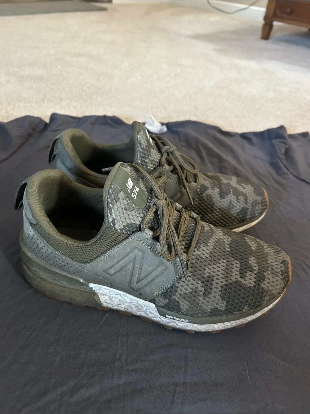 Camo New Balance Sneakers